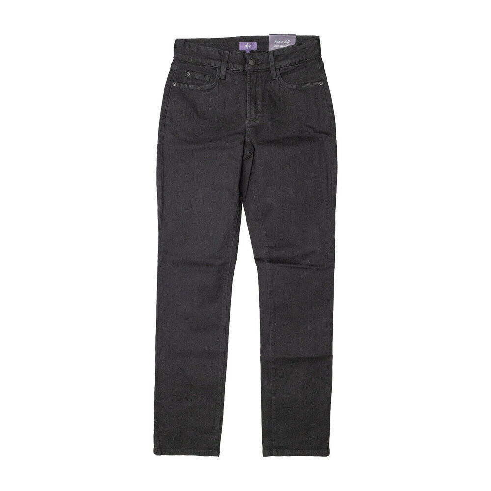 NYDJ Women Marca Skinny Slimming Jeans Black Size 0
